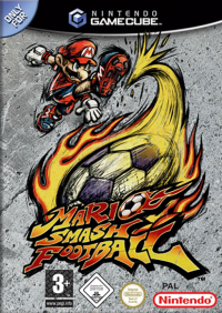 Mario Smash Football Pak PAL Gamecube PAL box art